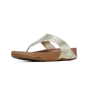 NWT 
FitFlop Women's Lulu Weave Wedge Sandal